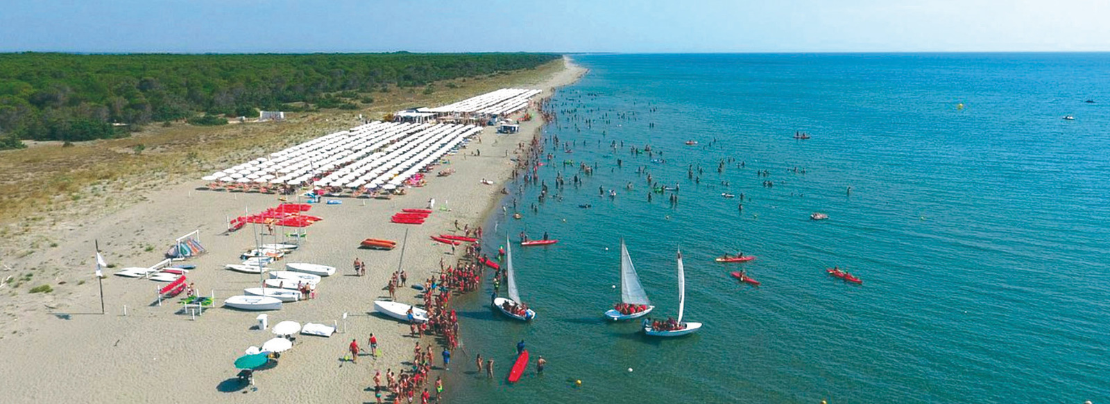 A 700 metri dalla spiaggia