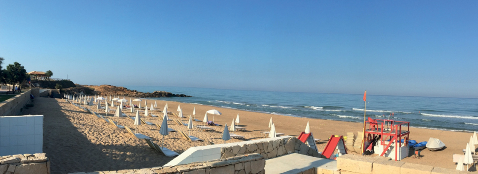 Direttamente sulla spiaggia