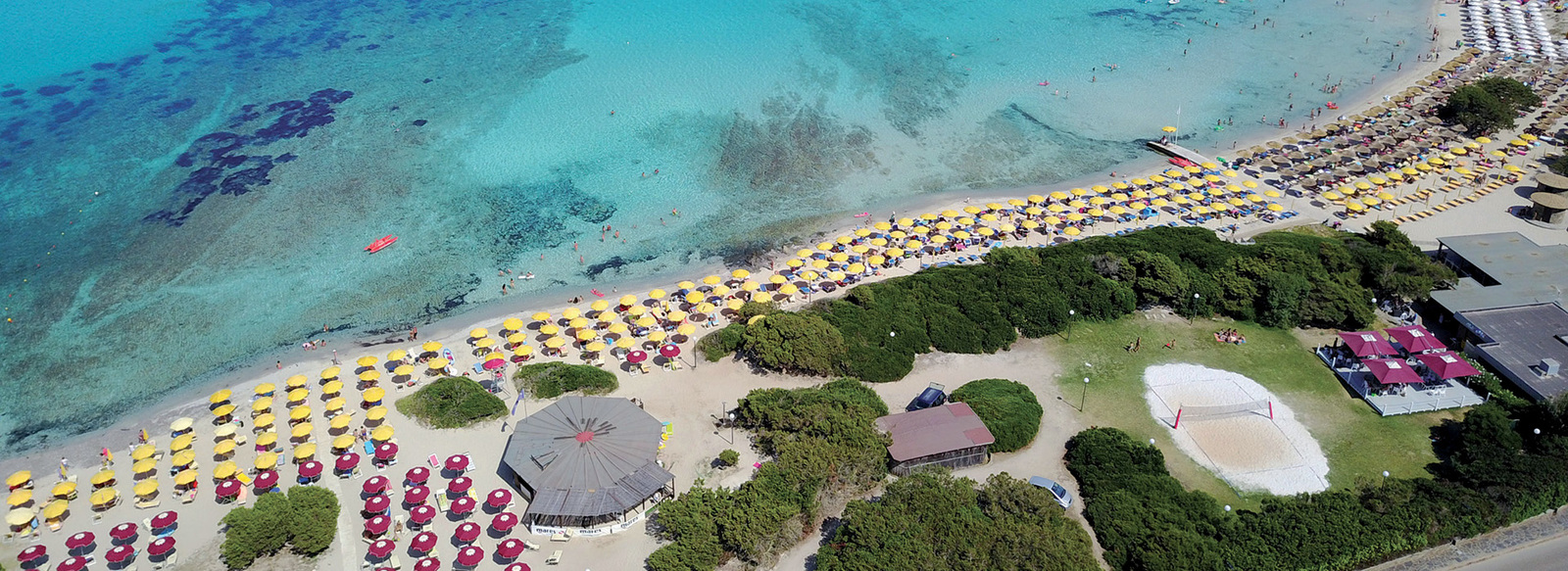 A 200 metri dalla spiaggia La Pelosa