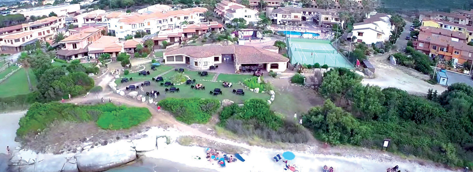 Direttamente sulla spiaggia