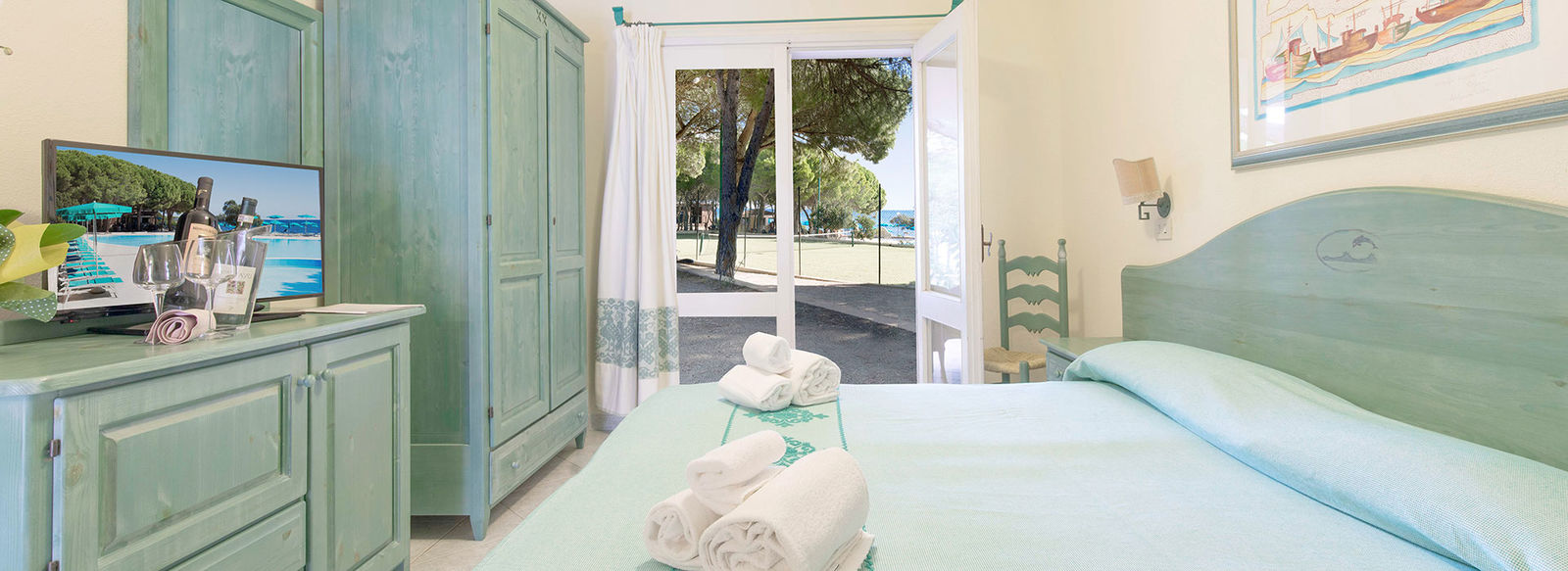 Villaggio per famiglie, fino a 4 posti letto