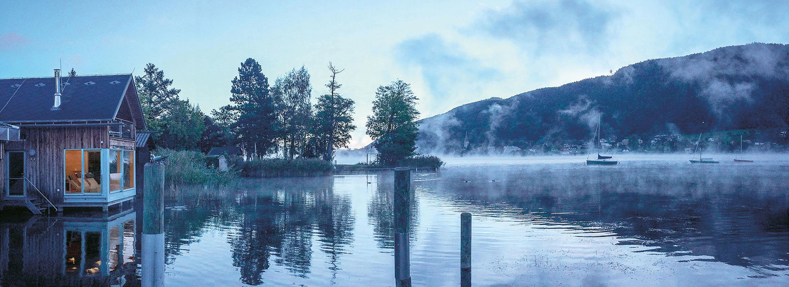 Accogliente, in posizione panoramica fronte lago
