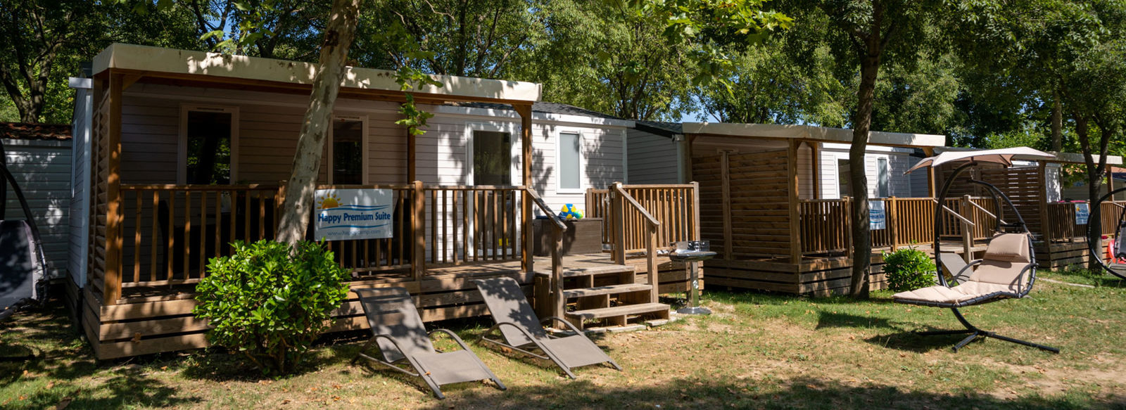 Bungalow e mobile home in camping village