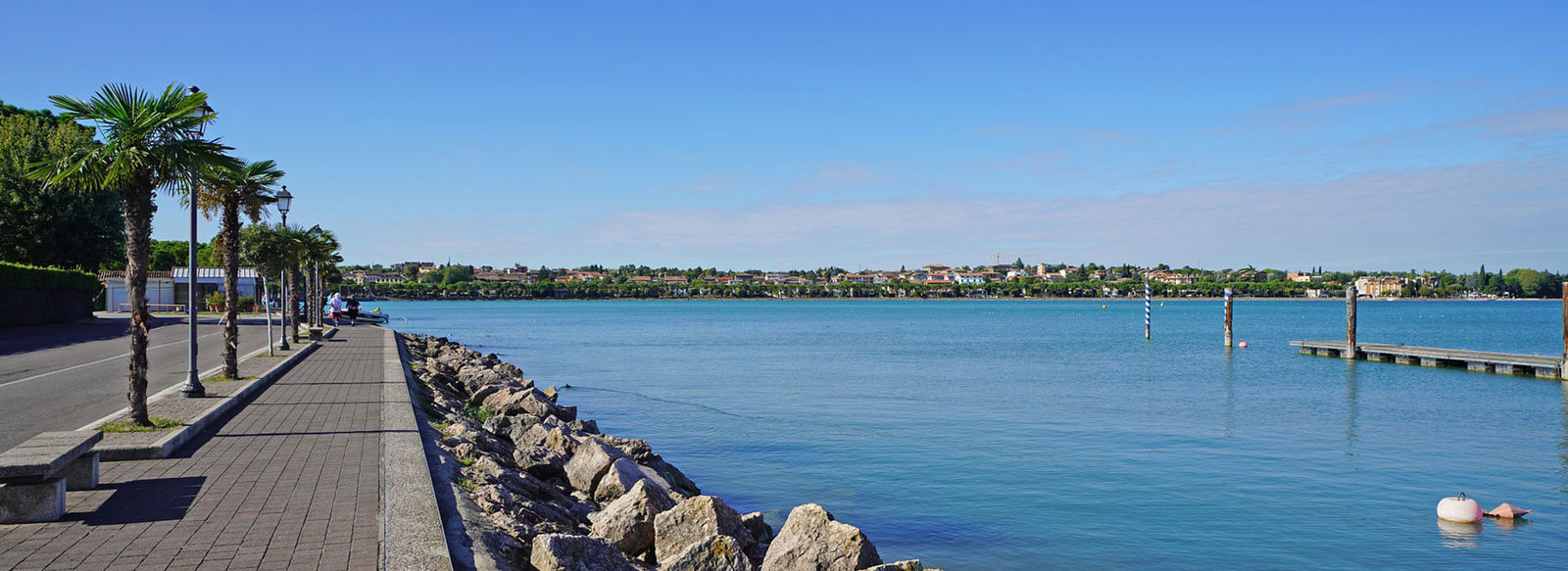 A 100 metri dal lago di Garda