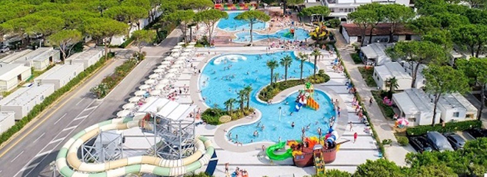 Residence con parco acquatico