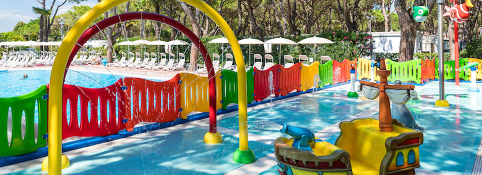 Residence con parco acquatico