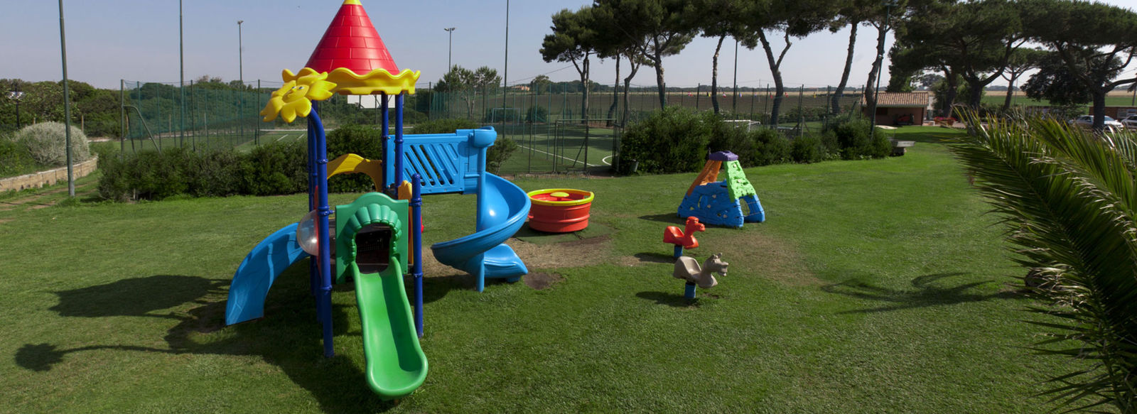 Parco piscine con giochi d'acqua