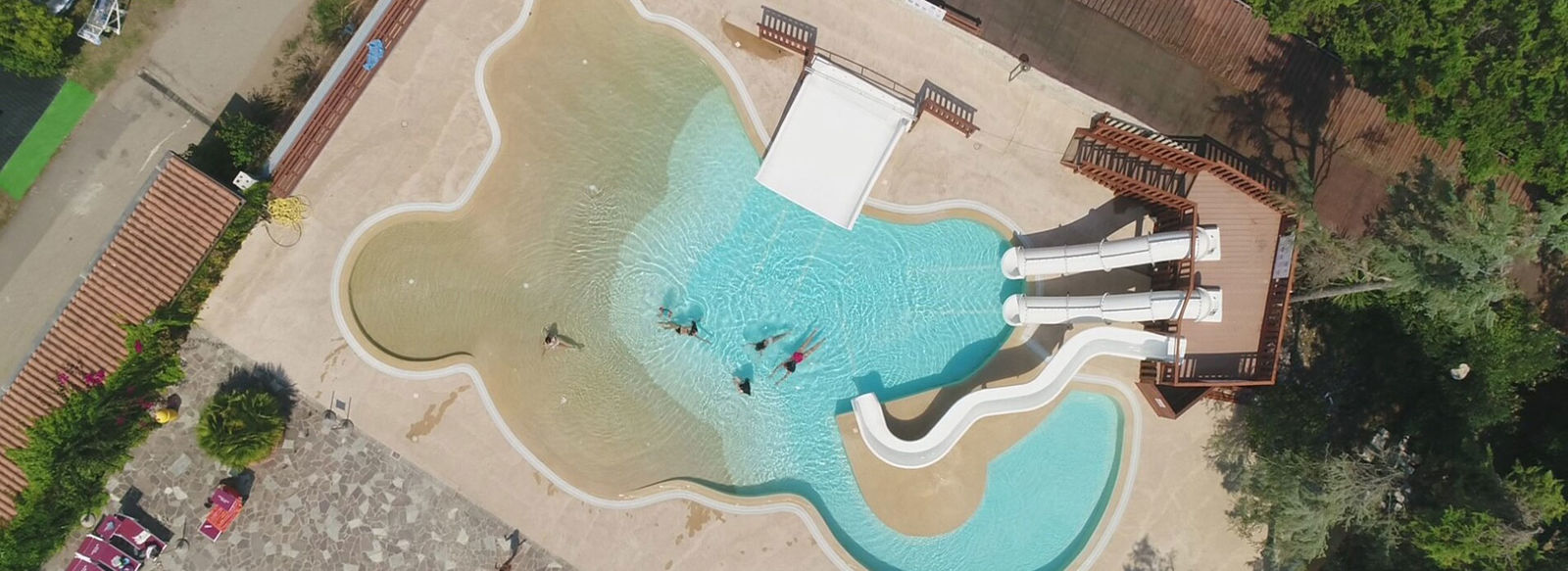 Parco acquatico di 2.100 mq