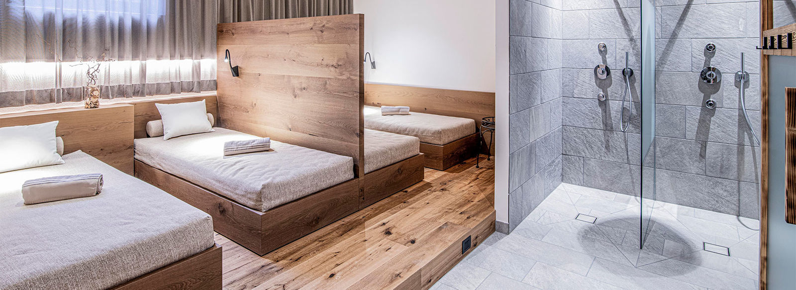 Immerso in un paesaggio alpino autentico