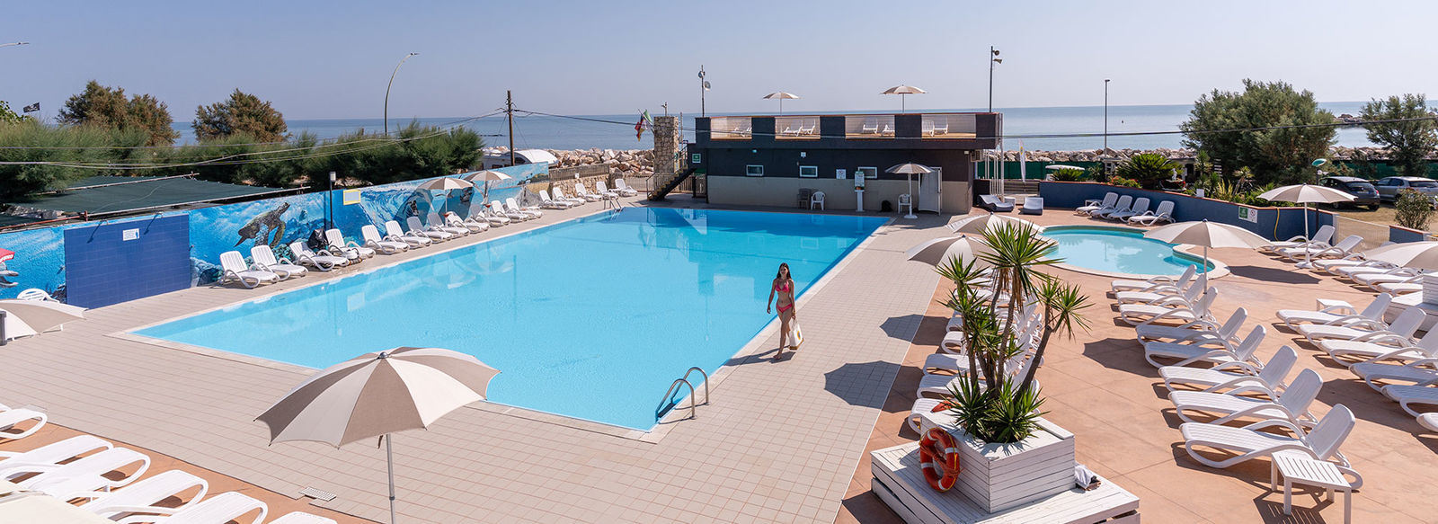 Fronte mare, ideale per famiglie