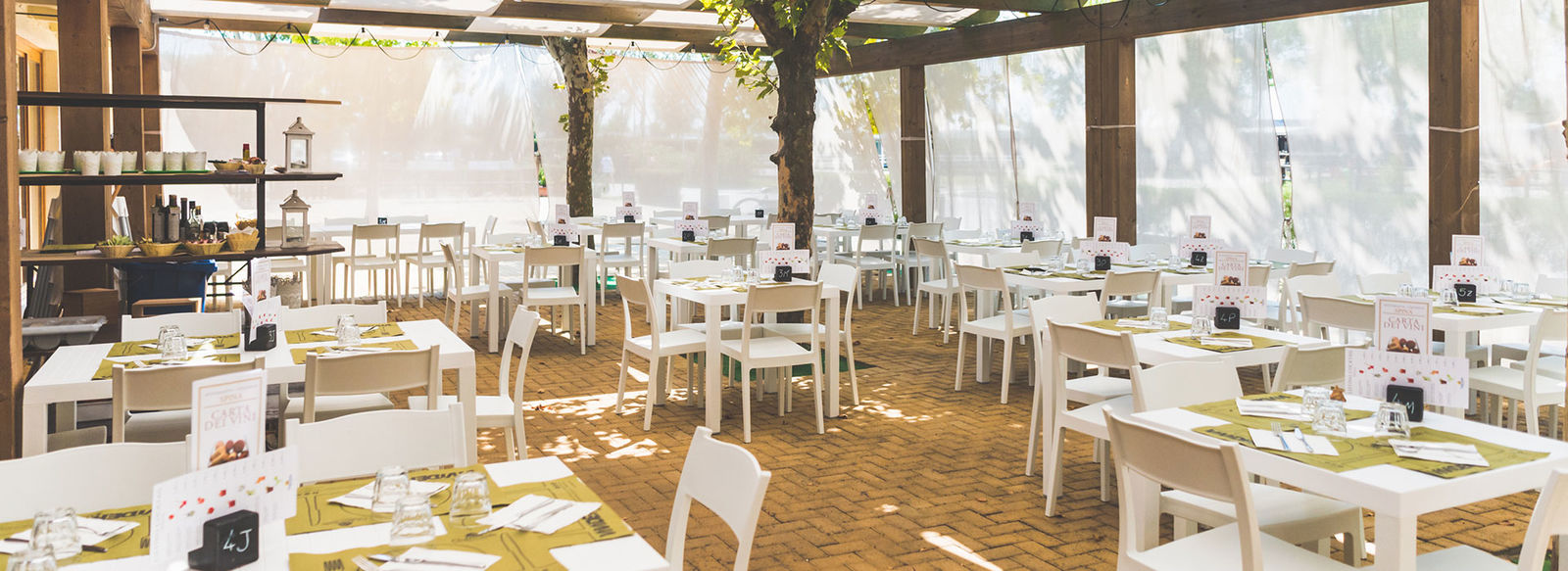 Immerso nel verde sulla Riviera Romagnola