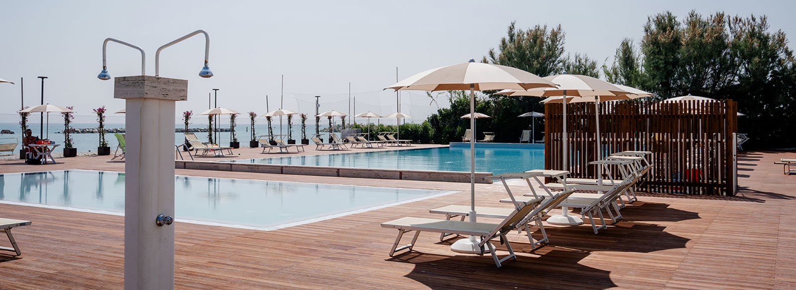 Moderno e funzionale, direttamente sul mare