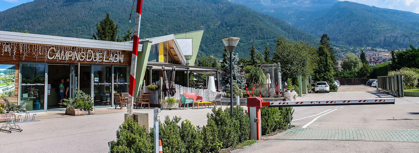 Sul Lago di Levico, immerso nella natura