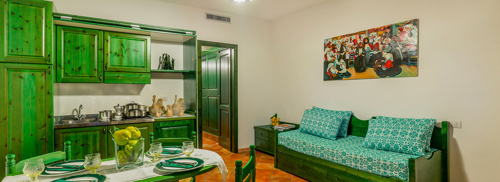 Immerso nel verde, sul Golfo di Orosei