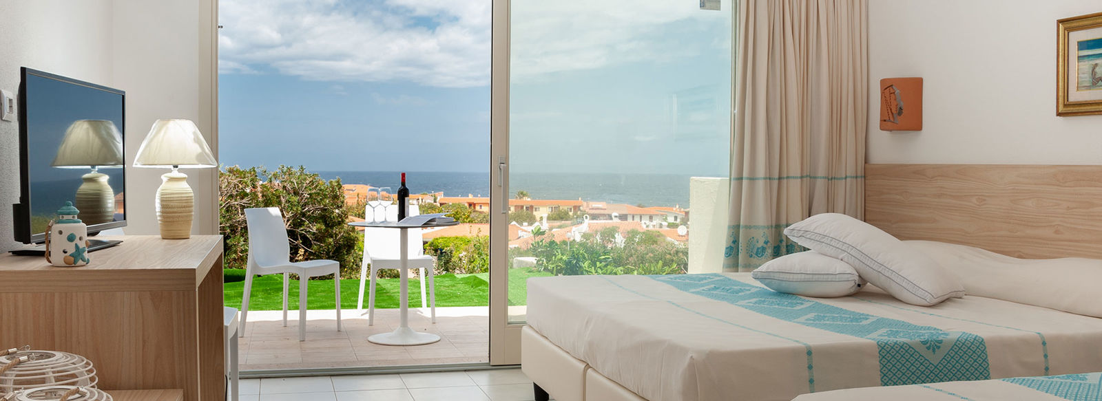 Elegante resort, con vista sul Golfo dell'Asinara