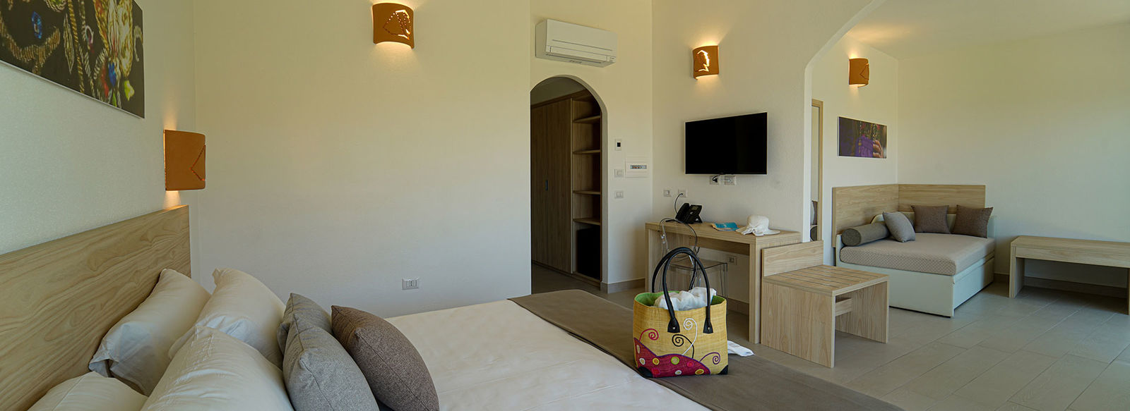 Elegante resort, con vista sul Golfo dell'Asinara