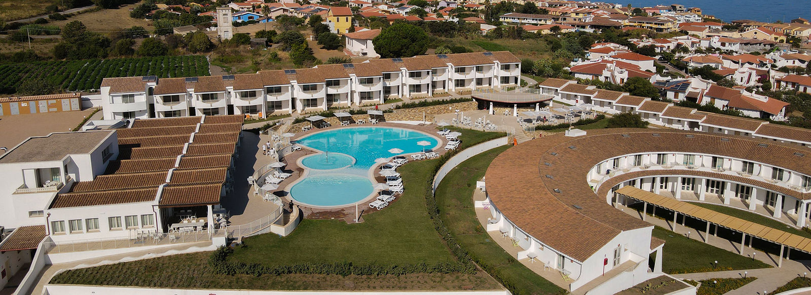 Elegante resort, con vista sul Golfo dell'Asinara