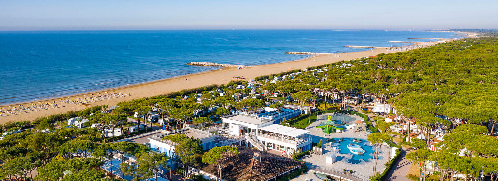 Area wellness di 1.840 mq e parco acquatico di 3.200 mq