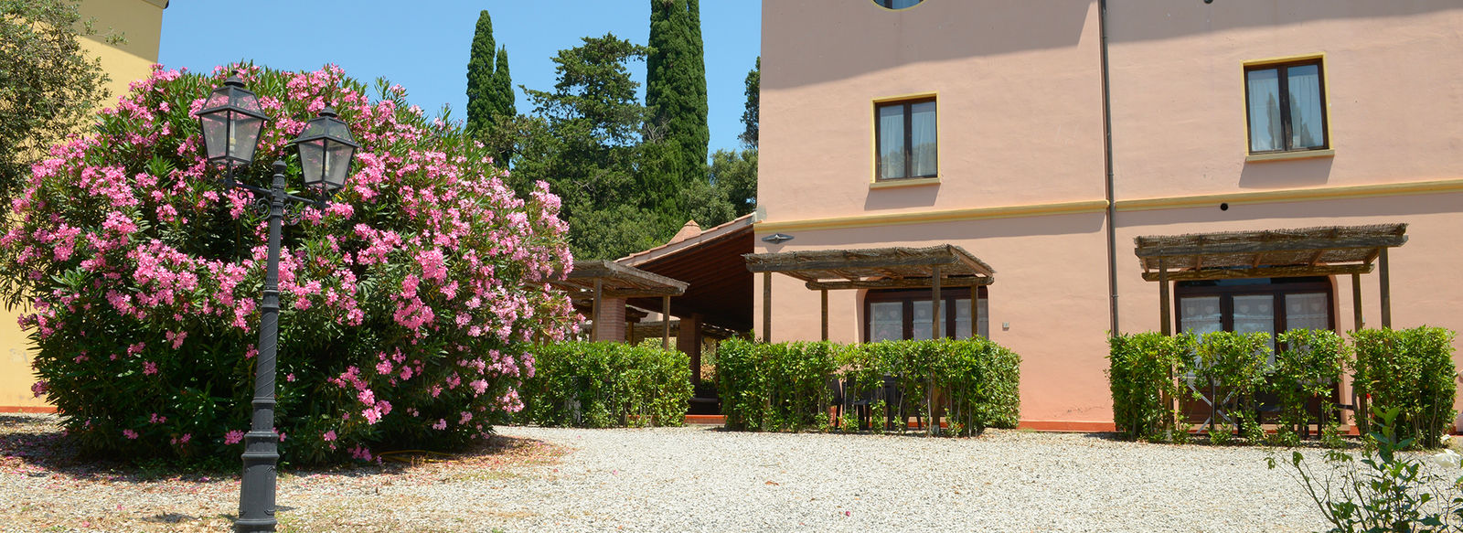 Immerso nella campagna toscana