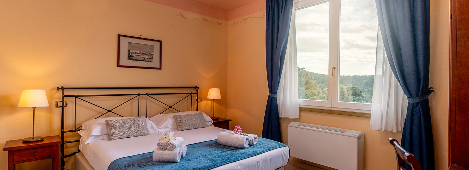 Immerso nella campagna toscana