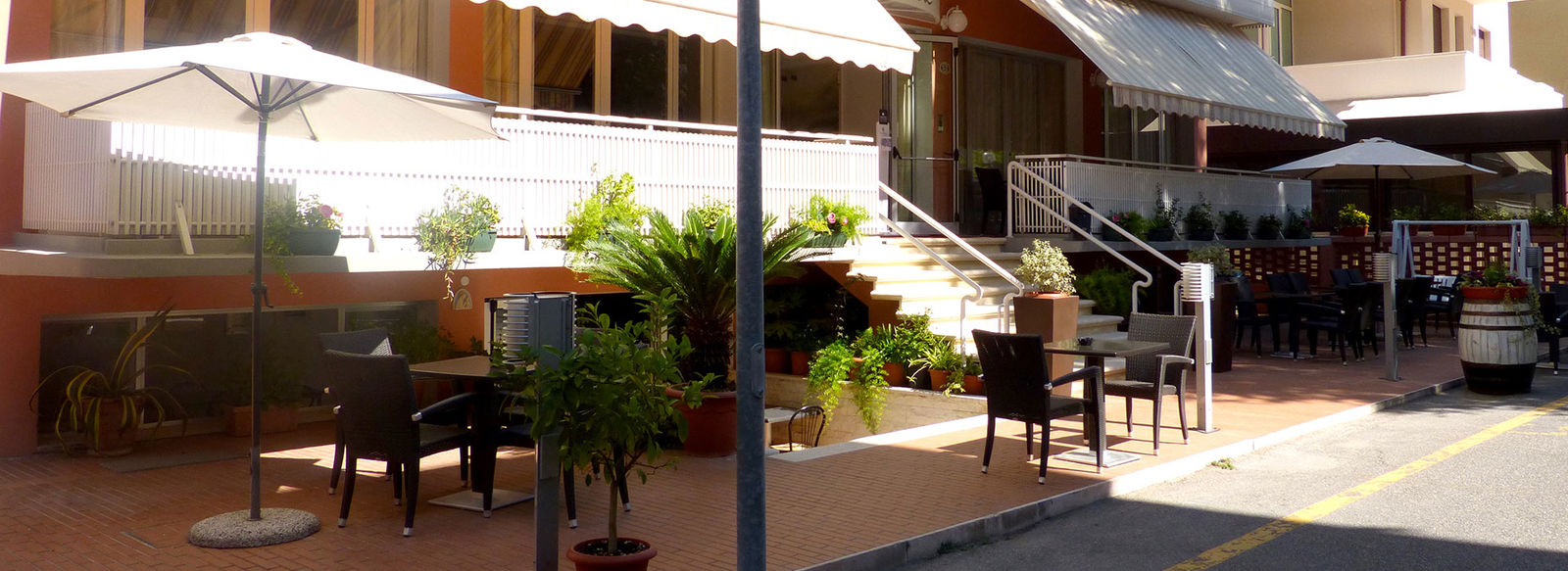 A 180 metri dalla spiaggia, in Riviera Romagnola