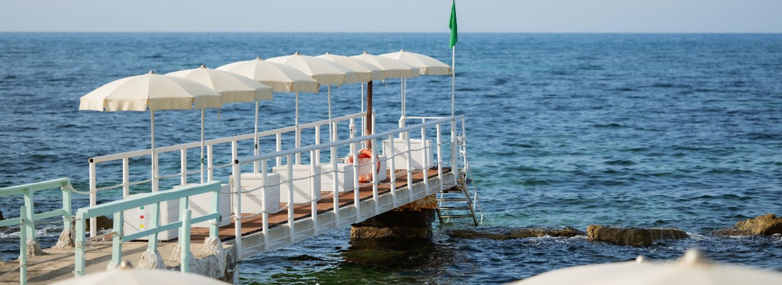 Spiaggia privata, mare cristallino