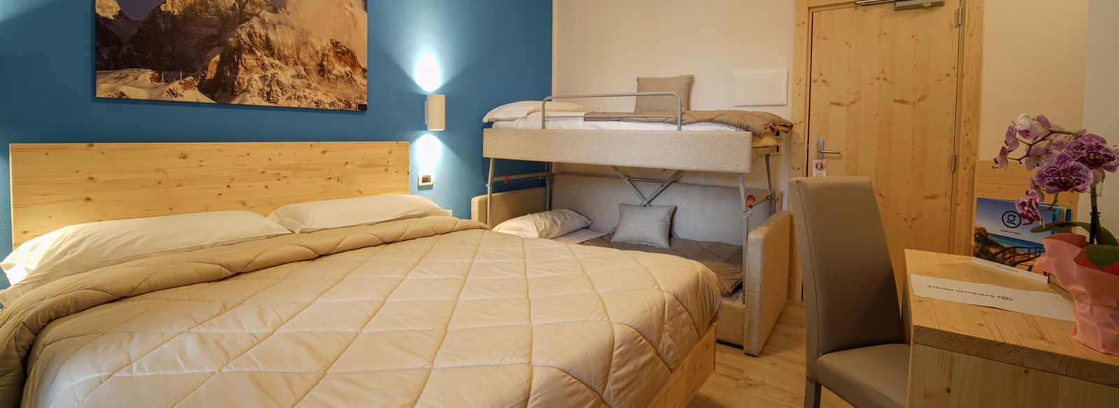 Splendida vista sulle Dolomiti