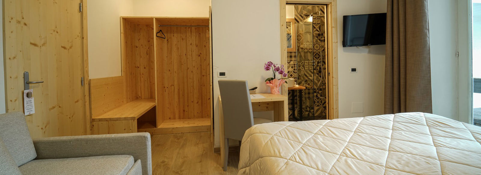 Splendida vista sulle Dolomiti