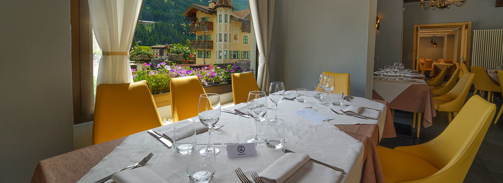 Splendida vista sulle Dolomiti