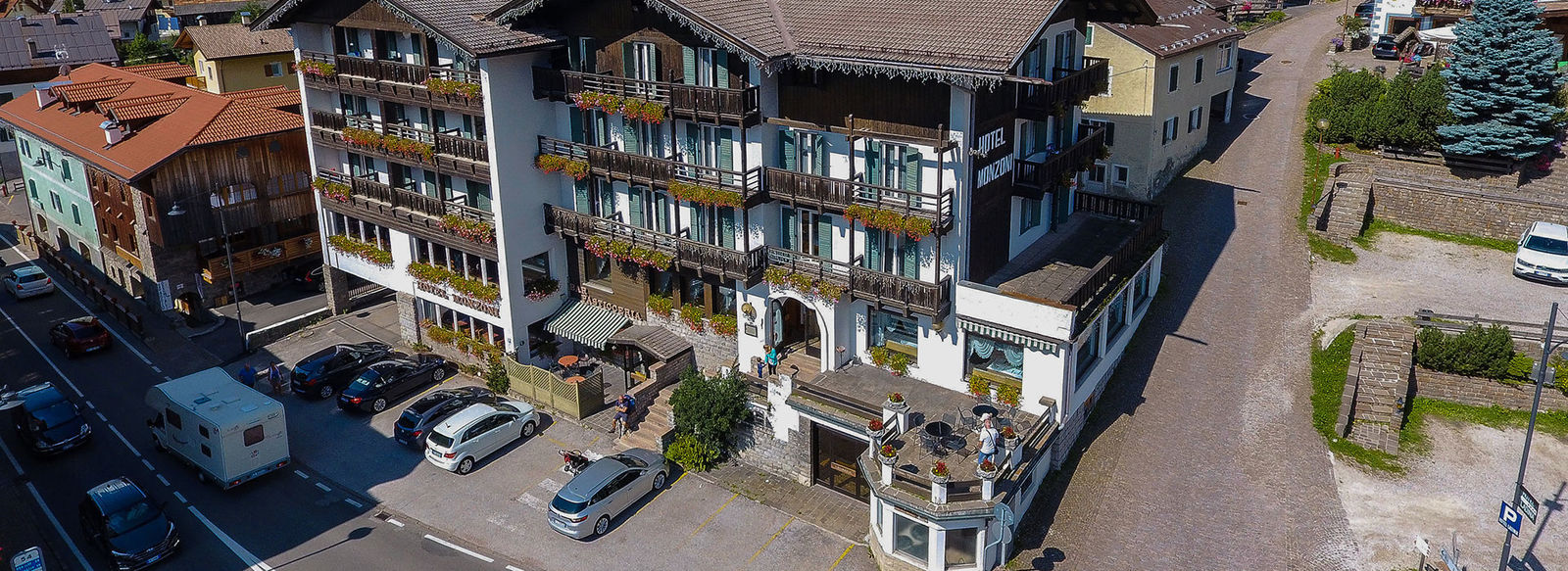 Splendida vista sulle Dolomiti