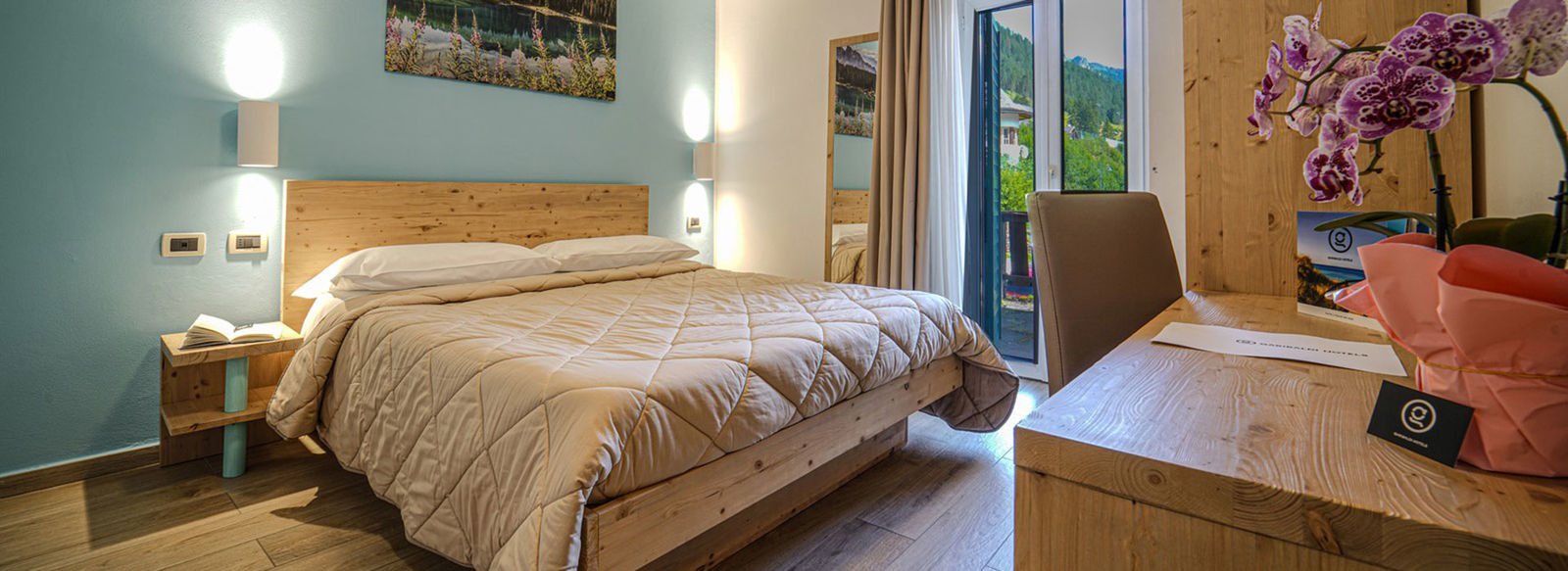 Splendida vista sulle Dolomiti