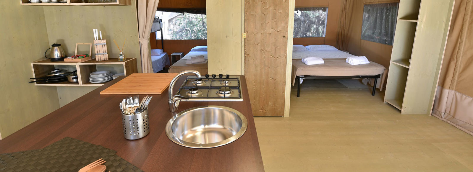 Fino a 6 posti letto, direttamente sul mare