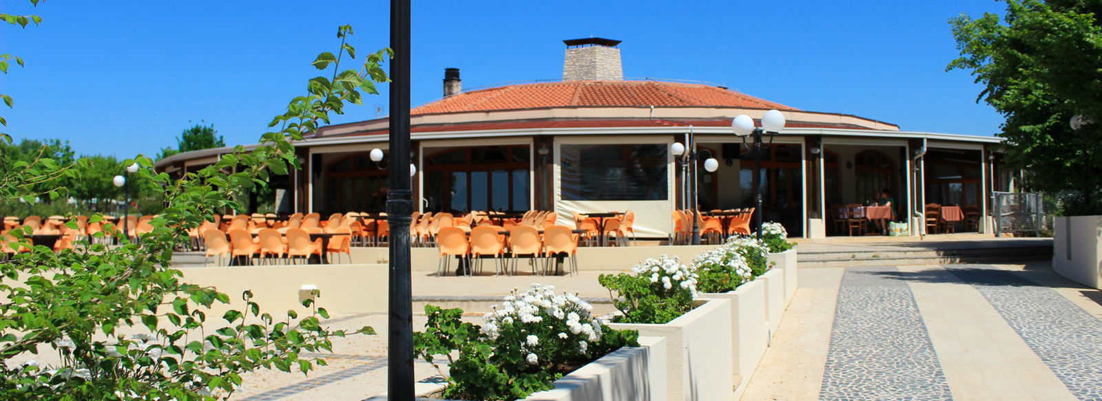 Vista panoramica sull'arcipelago delle incantevoli Isole Brioni