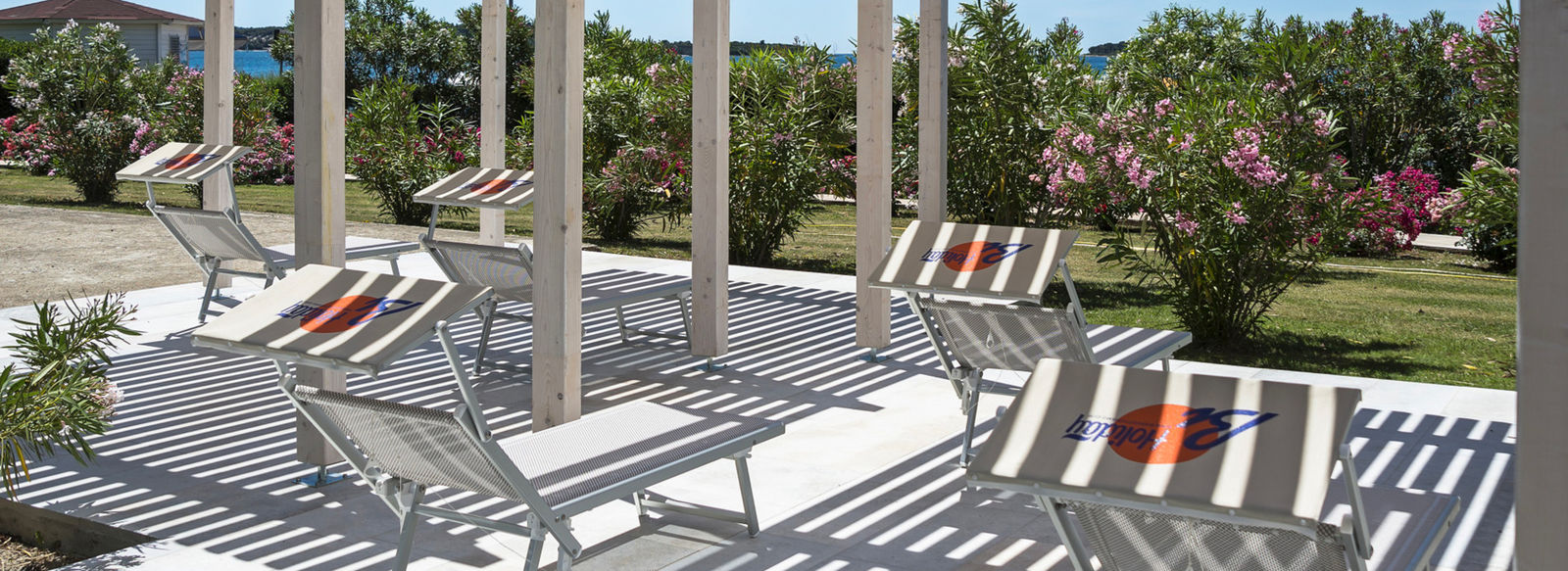 Vista panoramica sull'arcipelago delle incantevoli Isole Brioni