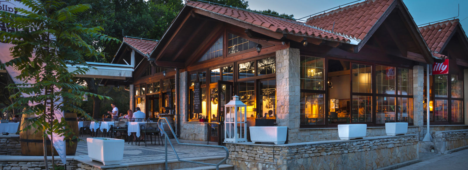 Vista panoramica sull'arcipelago delle incantevoli Isole Brioni