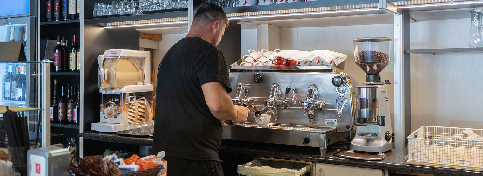 Affacciato sul Lago di Garda, a 1 km da Gardaland