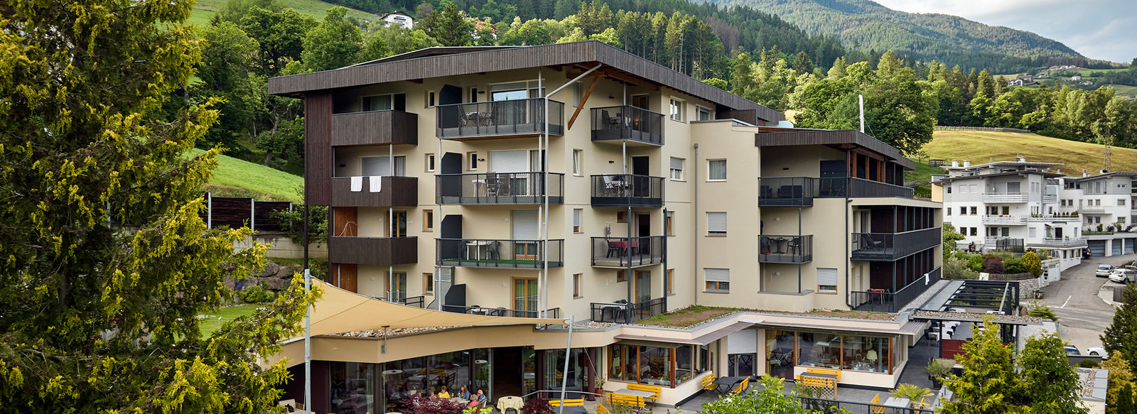 Vista panoramica in Val d'Isarco