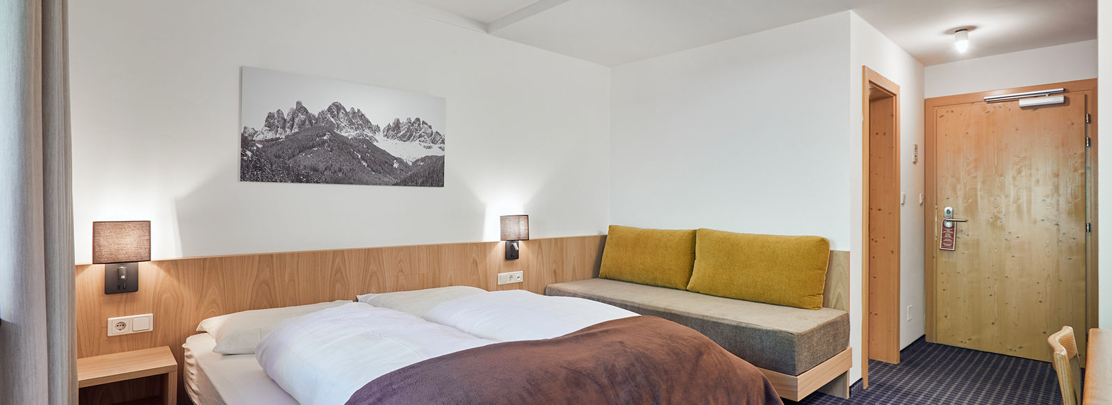 Vista panoramica in Val d'Isarco