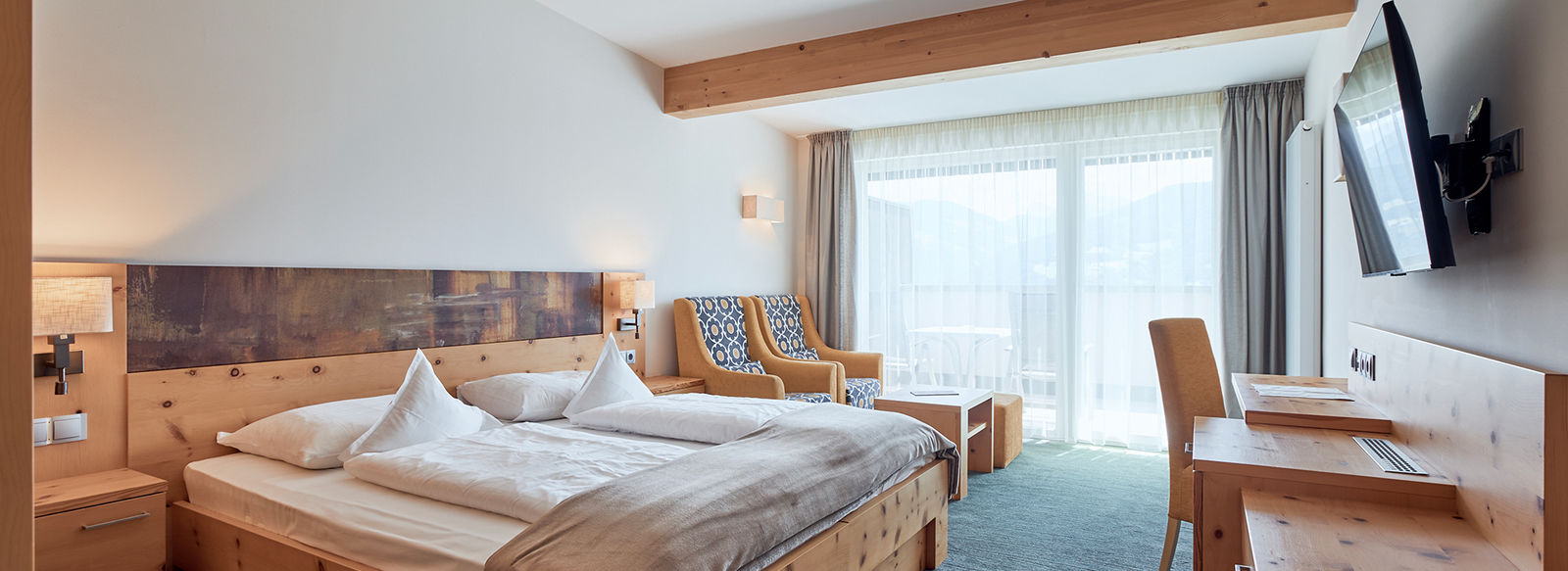 Vista panoramica in Val d'Isarco