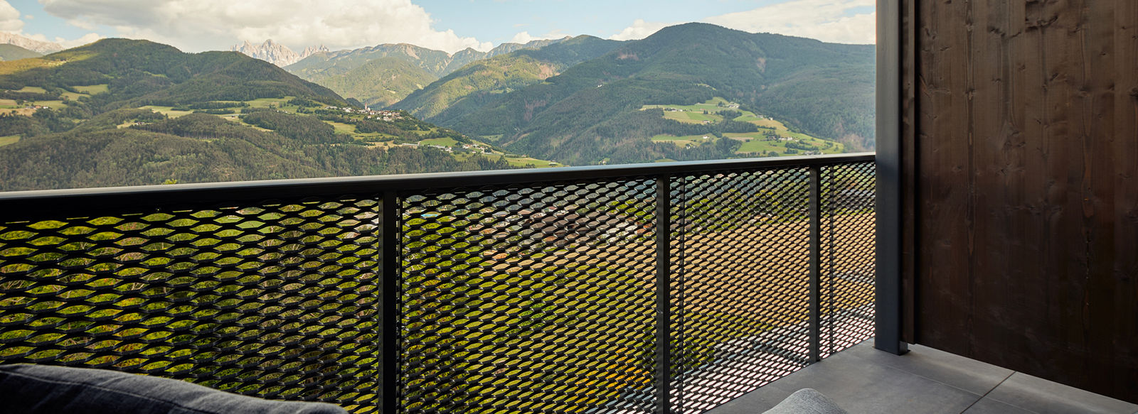 Vista panoramica in Val d'Isarco