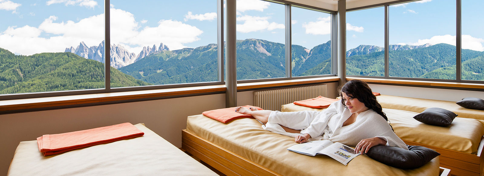 Vista panoramica in Val d'Isarco