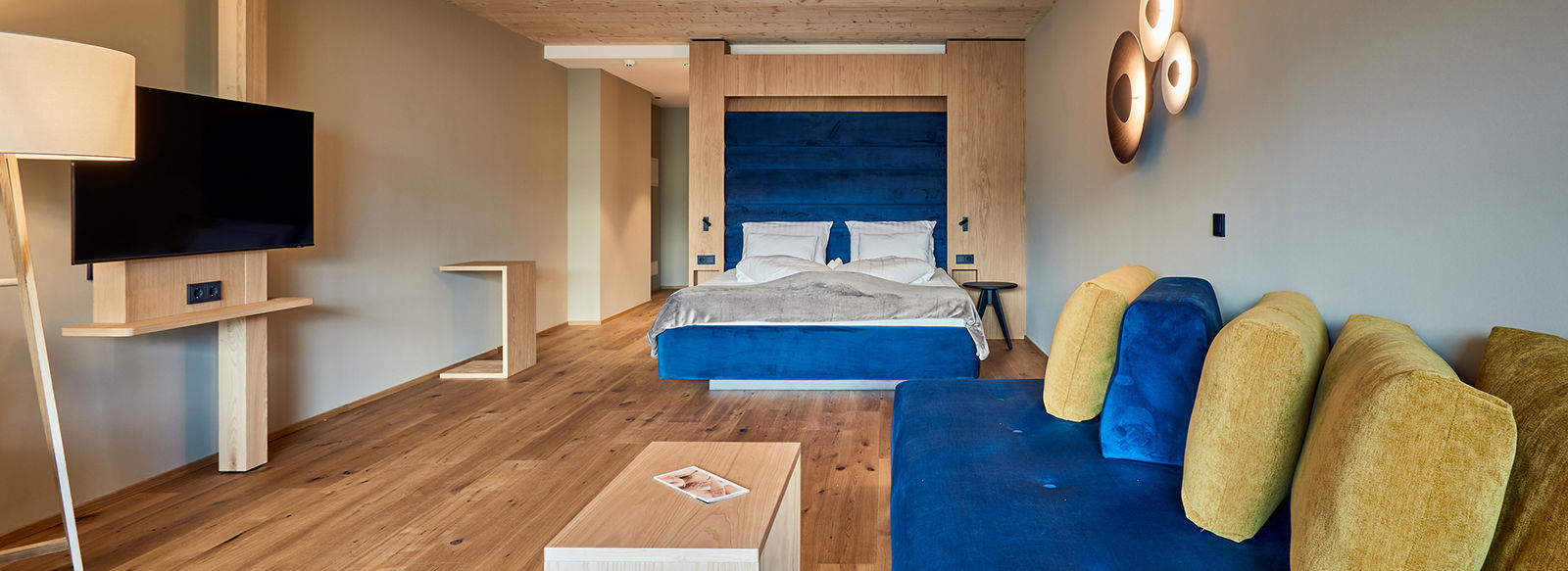 Vista panoramica in Val d'Isarco