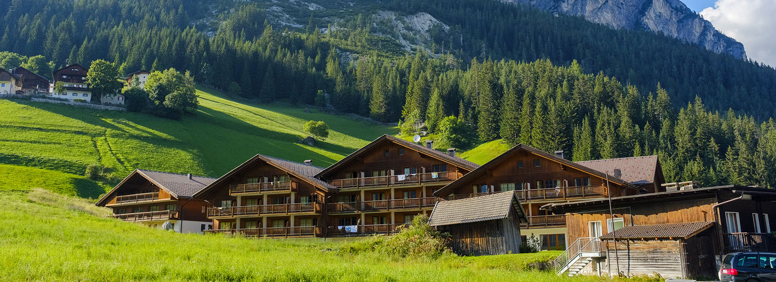 Alle pendici del Sassongher