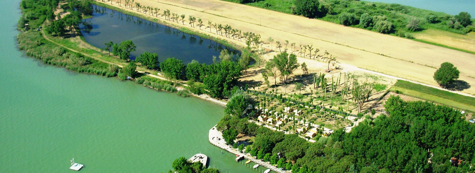 Sulle rive del Lago Trasimeno