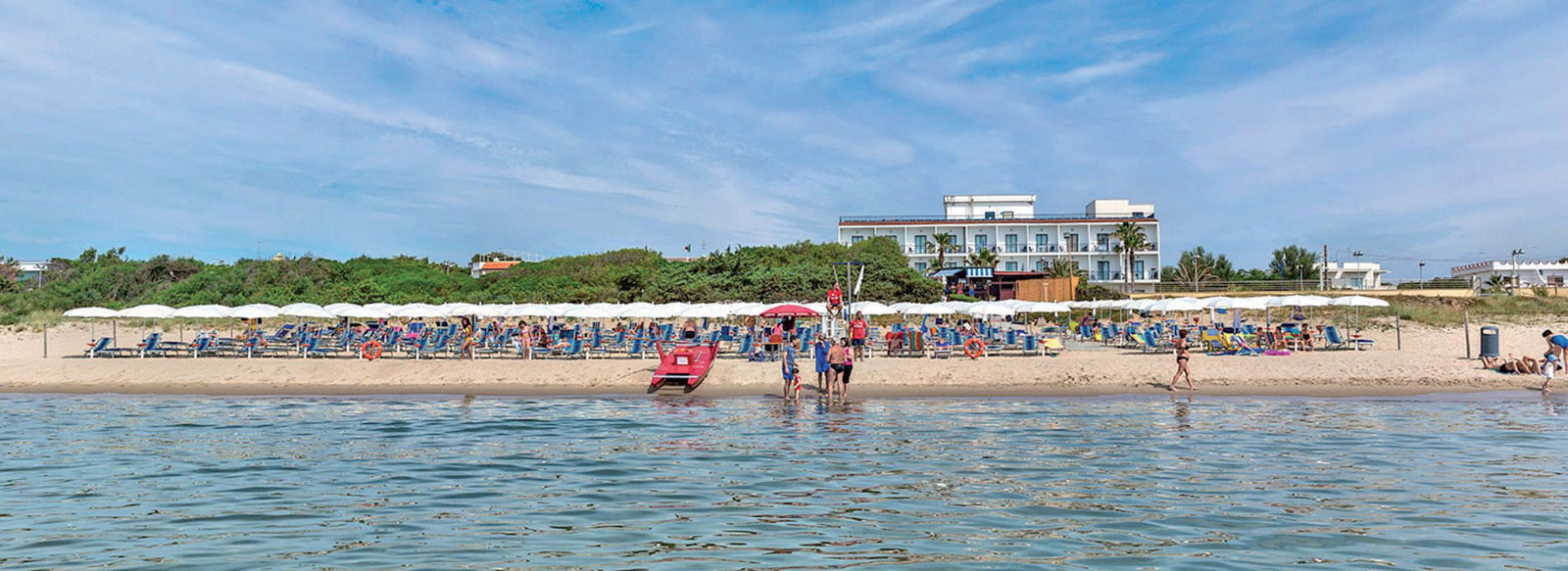 Direttamente sulla spiaggia