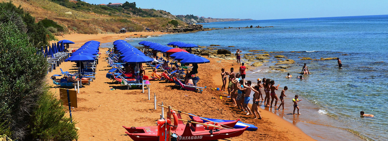 Direttamente sulla spiaggia