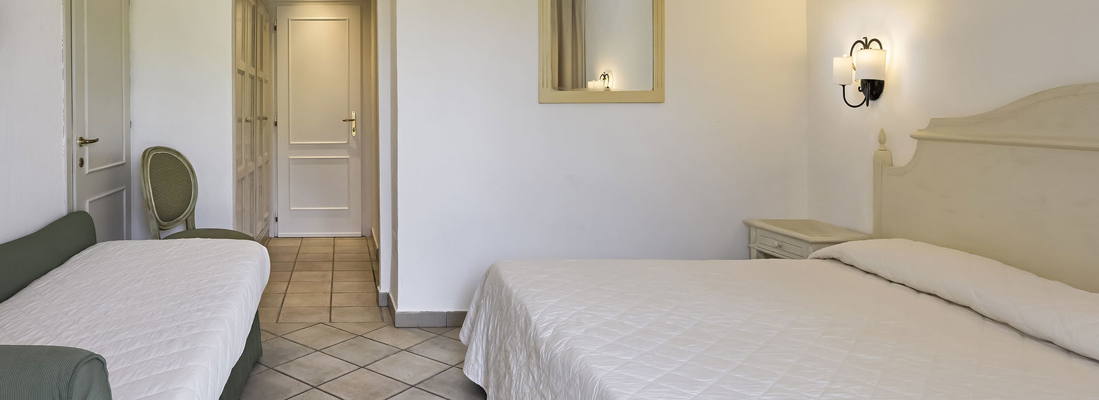 A 50 metri dal mare, con panorama sulla baia di Cala Granu