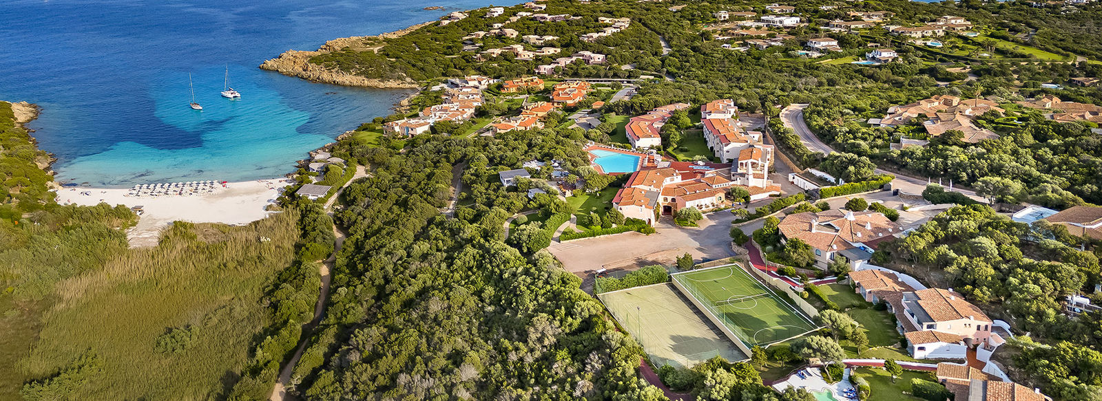 A 50 metri dal mare, con panorama sulla baia di Cala Granu