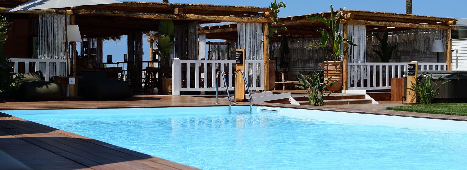Beach Club sulla spiaggia