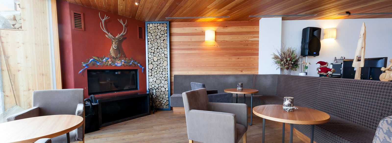 Accoglienza in tipico hotel di montagna
